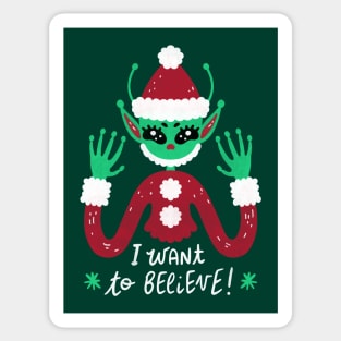 I want to believe Sticker